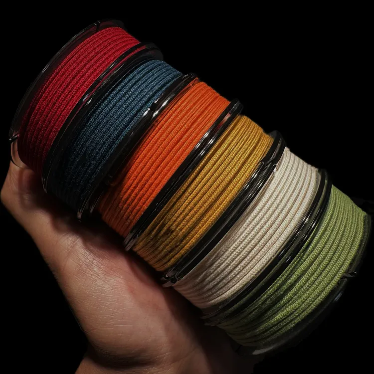 【東也定制】包芯涤棉线 高密度 低毛感 硬挺 耐磨 可烧结 包芯棉线