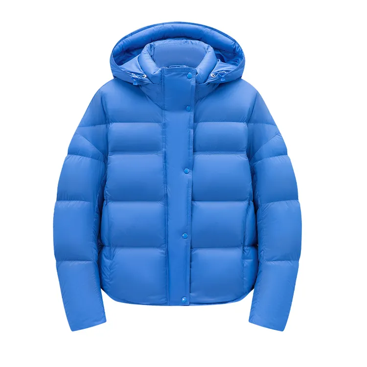 蓝精灵90绒云朵泡芙系列休闲百搭小个子羽绒服82703