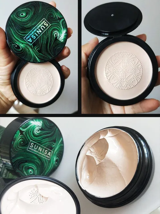 苏妮萨水光美颜气垫cc霜蘑菇气垫带蘑菇头