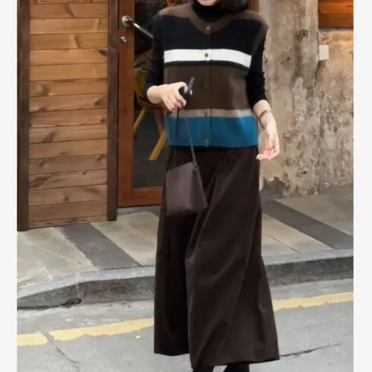 简约时髦百搭气质减龄百搭显瘦穿搭大码女装
