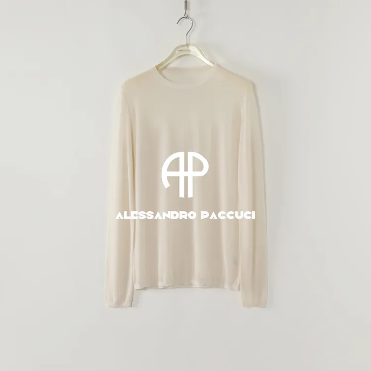 AP洛哥51129ST【轻悠】100山羊绒圆领多色轻薄长袖时尚百搭套头衫