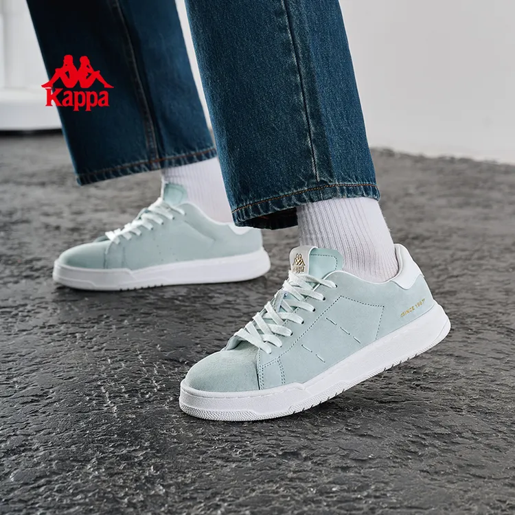 Kappa卡帕潮流时尚软底运动鞋情侣款低帮百搭休闲板鞋K0FW5CC20CJ