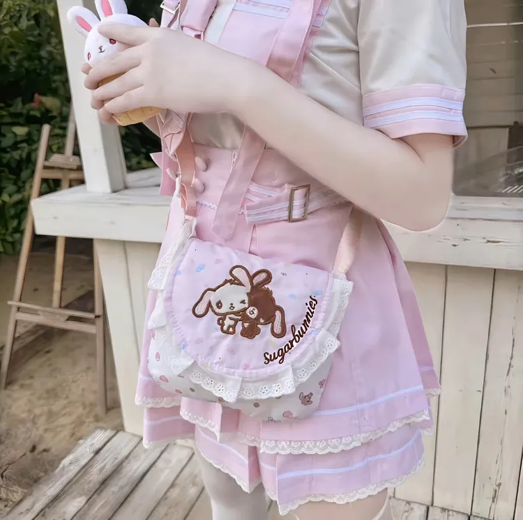 2025爆火可爱斜挎手机甜点兔包包