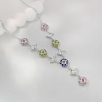 XUPING/旭平首饰 合金合成锆石项链 【潘生福利】铜钱GD X001200731