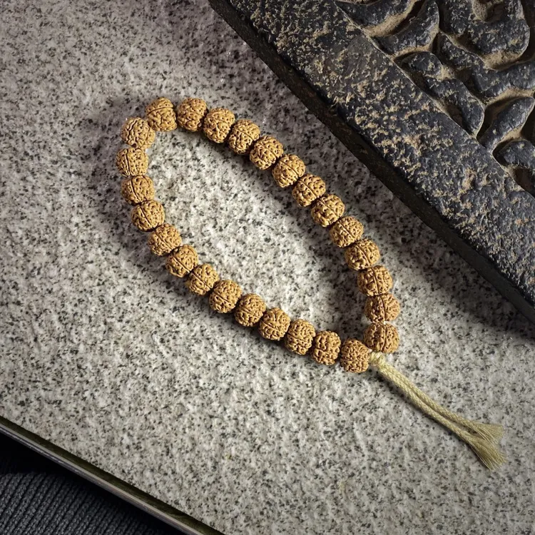 S2138【天价蜂巢】定制精挑五瓣原桩蜂窝小金刚单圈文玩手串男士