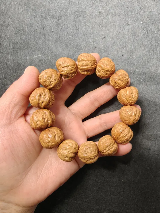 矮桩粗筋方底磨盘肉墩核桃手串一物一图边20肚20桩高17.5MZ100