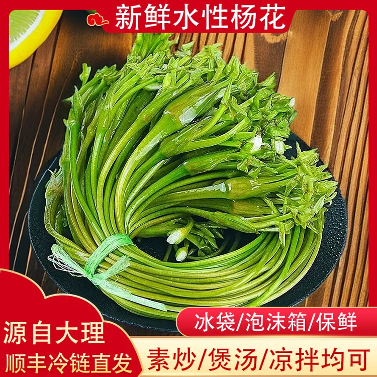 【顺丰包邮】新鲜水性杨花云南大理洱海海菜花现摘现发特色食用蔬菜