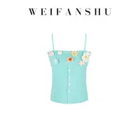 WEIFANSHU/魏凡舒【迷雾花丛】吊带