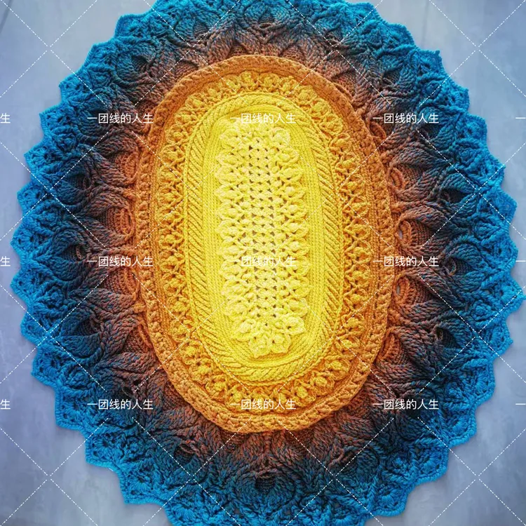 乌丽塔同款线材6股百分百棉线材送教程毛线编织