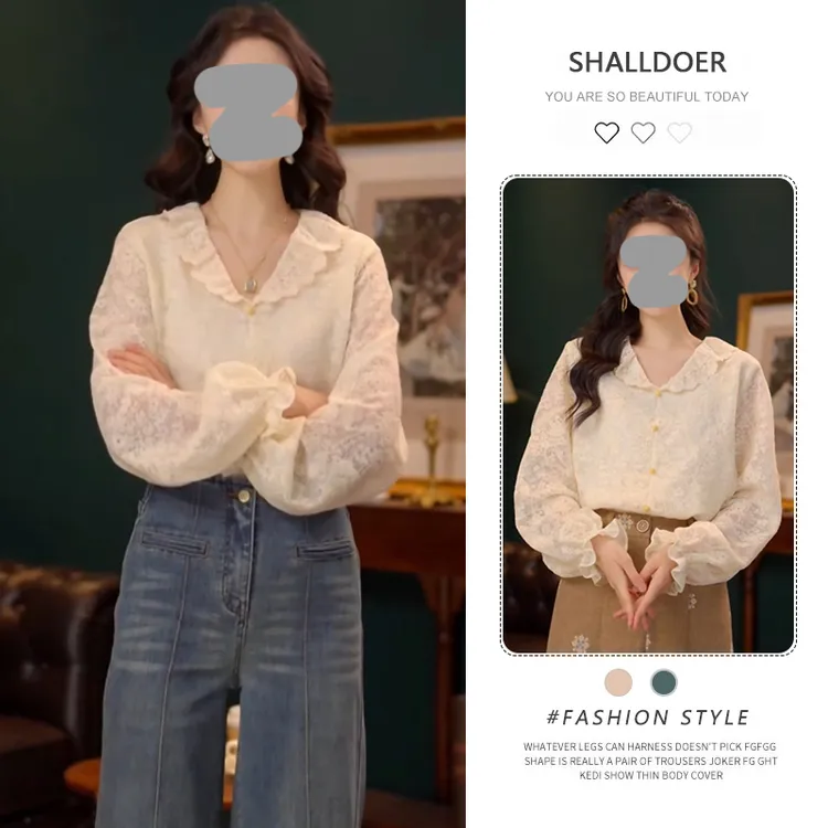 时尚高级感长袖衬衫女士2025早秋新款气质百搭显瘦上衣知性风衣服