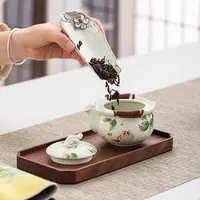 中国风猫咪手抓壶防烫泡茶器高档家用功夫茶具茶壶茶杯礼盒装