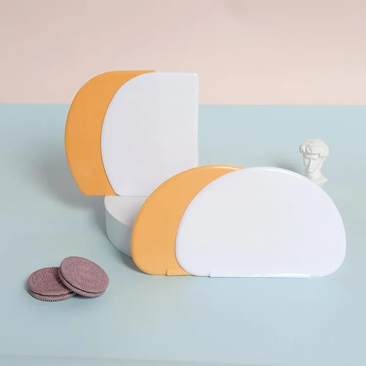 三能烘焙半圆奶油刮板三角齿形刮刀硬质软质蛋糕奶油白色透明刮片