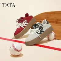 TATA/他她糖心休闲德训鞋女新款GLD02AM5