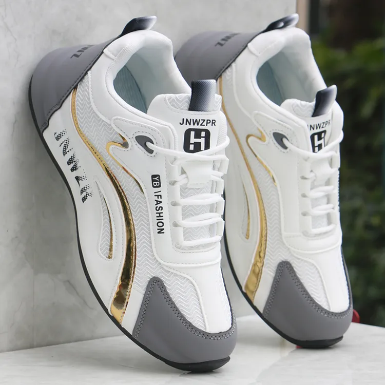 夏季男鞋新款防滑老爹鞋男士休闲运动鞋防臭透气网面鞋时尚跑步鞋