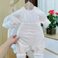A类免脱秋冬精品薄棉高腰宝宝保暖衣服两件婴儿婴儿秋季衣服