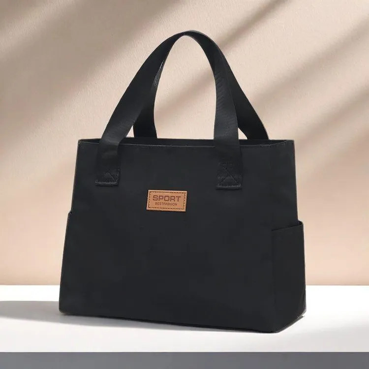 爆款男士手提包商务a4大容量轻便上班通勤男女通用防水手提布包