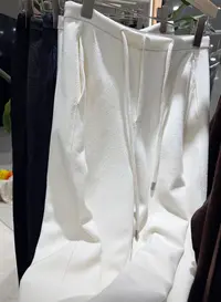 秋冬厚韩版斜纹直筒时尚气质抽绳百搭醋酸羊毛绒女阔腿长裤8862-2