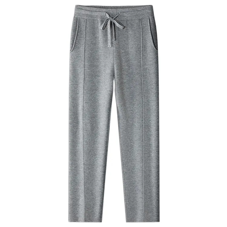 【L*P 28300 同款】秋冬国王的礼物保暖绵羊毛山羊绒混纺男士慢跑裤