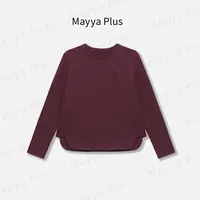 【微醺】MayyaPlus麦芽定制流光风气质圆领正肩打底T恤上衣32537212