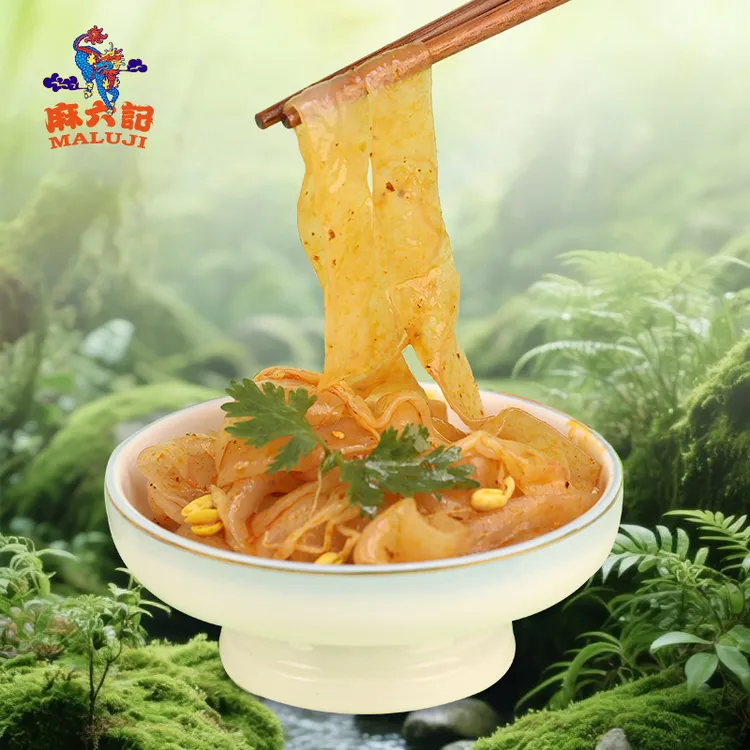 麻六记【川北魔芋凉皮】340g/桶装速食方便美味清凉可口