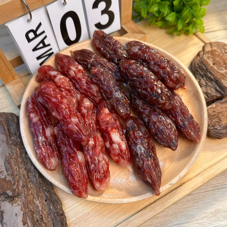 森仔广式粒粒手指原味腊肠/香菇腊肠/黑椒腊肠【叻叻猪】