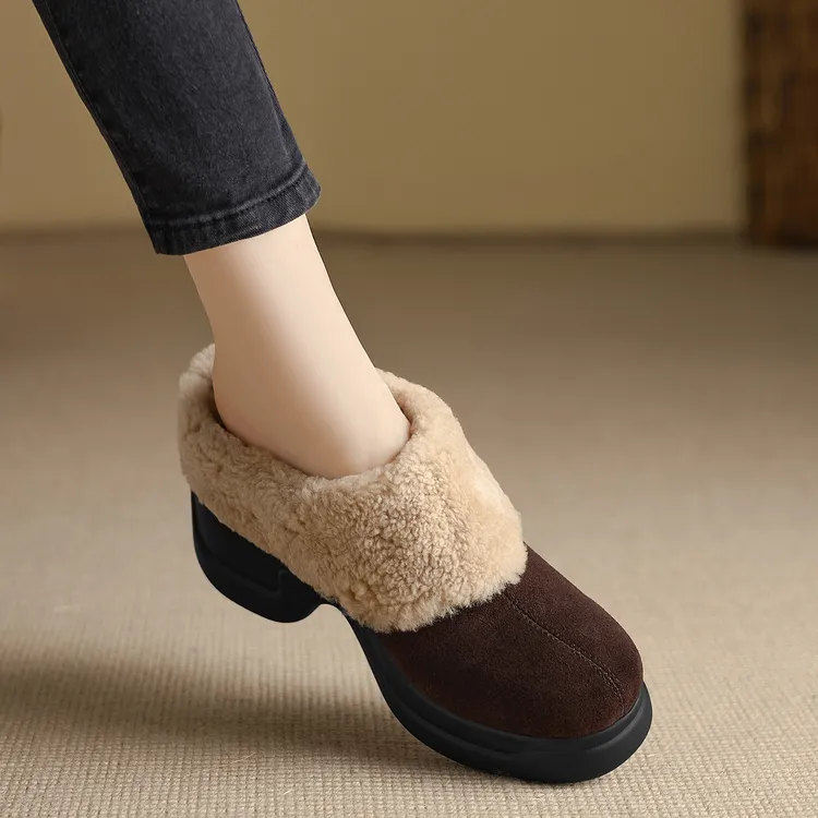 小个子手工女鞋8cm~阔腿裤必备鞋轻奢鞋子女款爆款2025新款勃肯鞋