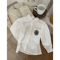 现货【摩登教主】2024女童春款儿童衬衫百搭熙熙可可SY2407