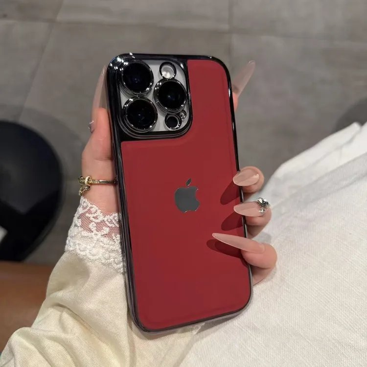 高级全包素皮纹适用苹果16promax手机壳iPhone15promax防摔14新款
