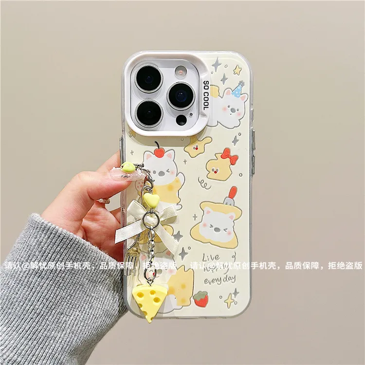磨砂彩银适用苹果17/iPhone/华为荣耀/OPPO/VIVO/小米手机壳保护