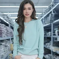 【例畔精选】秋冬季新款时尚显瘦气质减龄休闲百搭洋气针织衫A723#