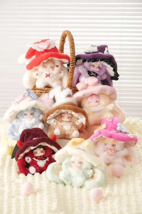 LuckyDeerNai晚安小兔魔女来信三代（正品代拆）毛绒包挂公仔盲盒