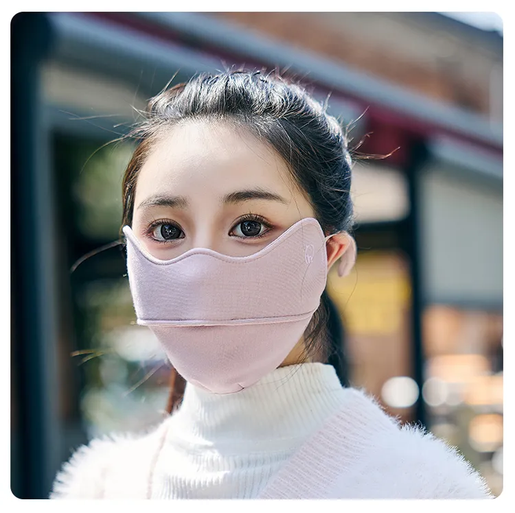 升级立体护面口罩 德绒 4 色 透气孔 + 耳带可调 + 眼角设计