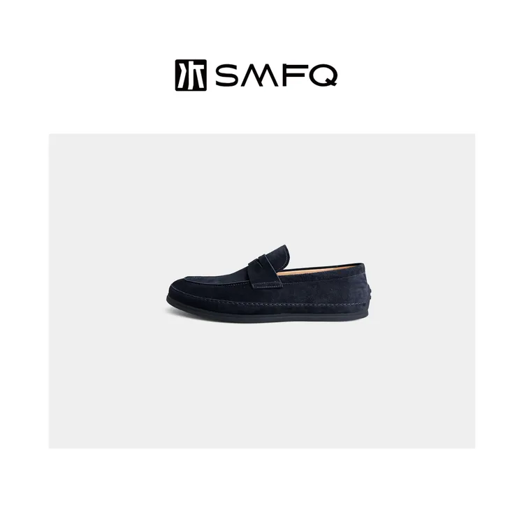 水木夫妻【男款】“云中漫步”超轻超软 一脚蹬复古休闲百搭乐福鞋