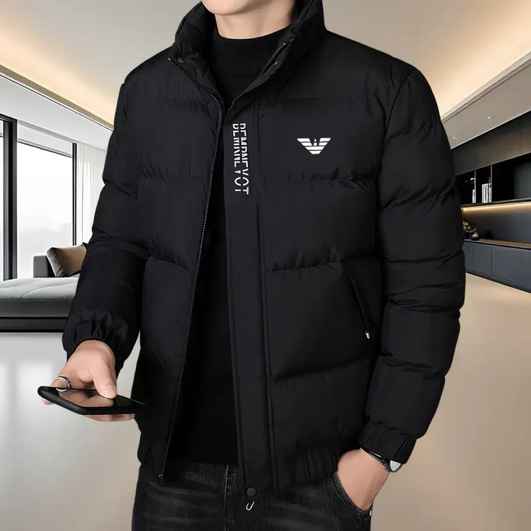 品牌男士棉服外套2025冬季新款加厚保暖棉衣韩版时尚百搭休闲外套