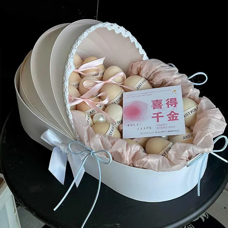 爆款ins简约风鸡蛋花礼手工diy材料包送闺蜜月子礼送朋友节日礼物