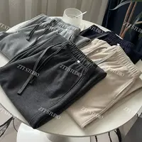 【ZTT】阔腿裤女秋冬保暖显瘦小个子拖地裤直筒休闲长裤卫裤