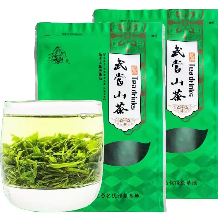 2025新茶绿茶武当山山茶浓香型散装武当山茶叶口粮茶