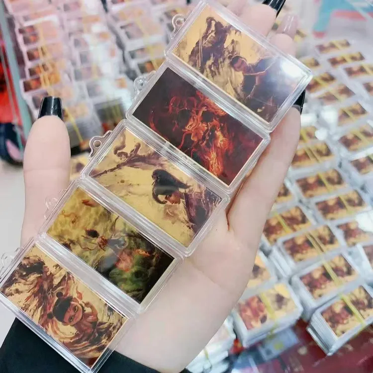 2025新款哪吒之闹海周边手机贴深圳水贝卡手机贴送朋友好礼