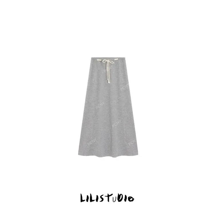 PCNY「名都佳人」不理理夏季新款小众女装优雅气质百搭休闲半身裙女