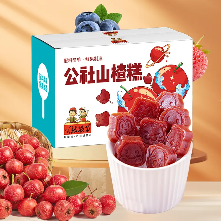 公社联盟蓝莓山楂糕新鲜精选酸甜品牌配料简单