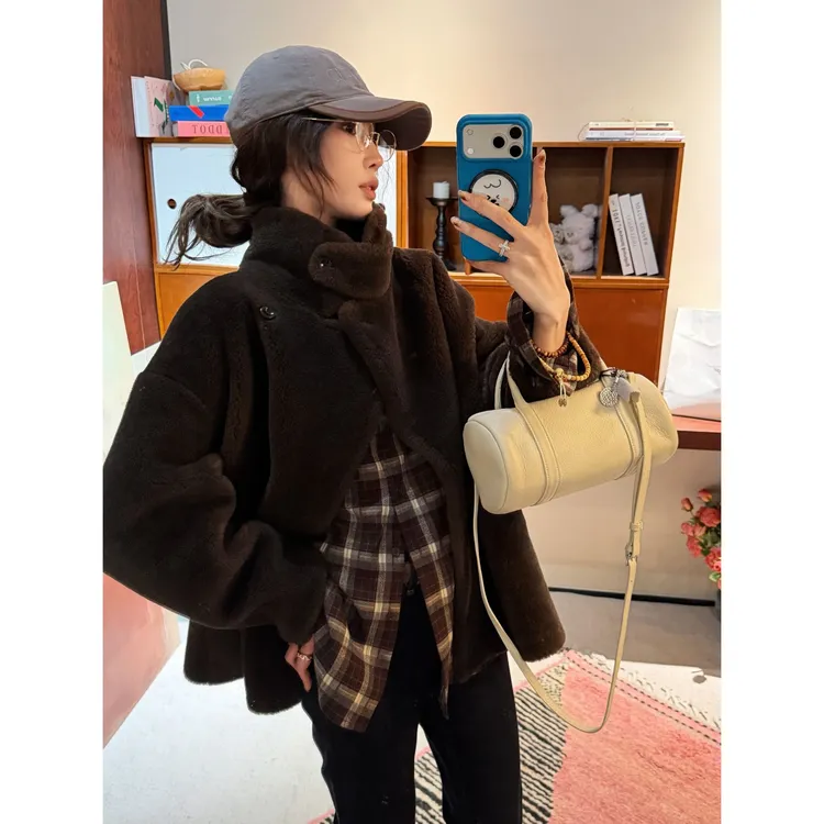 PCNY丨不理理「柔茸短暖」高级感舒适休闲短款外套