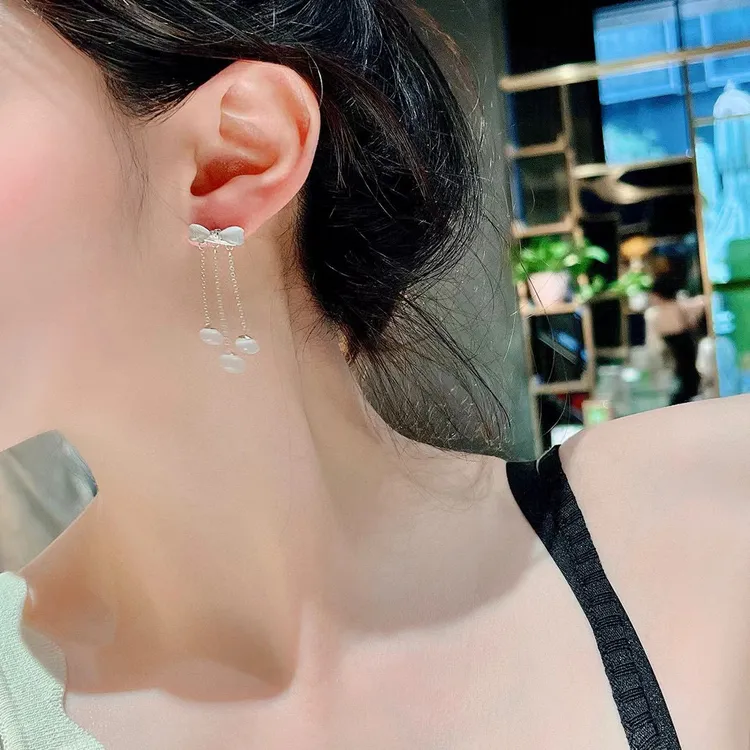 合金耳饰 几何形耳饰轻奢女耳环蝴蝶/蜻蜒/昆虫仙女精致日韩