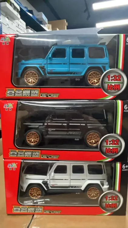 合金车模 3201A-奔驰巴博斯*一组3个*其它办公用品