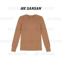  【SANSAN】 轻奢时尚休闲简约长袖圆领拼色上衣DY-7179