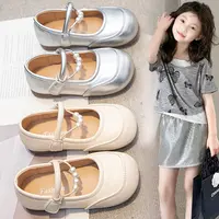 2025新款春秋女童小皮鞋儿童鞋子公主鞋女宝单鞋森系软底女孩春季