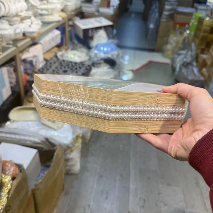 复古简约家用点心盘干果盘可用于零食收纳