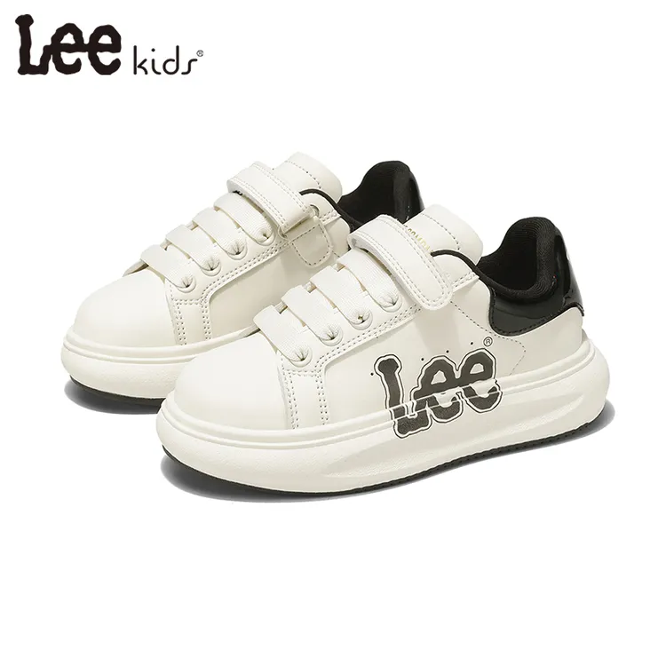 Leekids小白鞋童鞋开学季男童休闲鞋软底防滑运动鞋女童学生鞋子