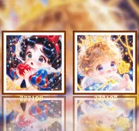 【ZZ-王子公主系列】十字绣2025新款小件客厅餐厅简单新