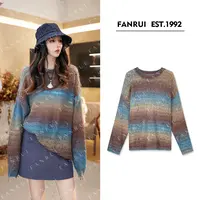 FANRUI/泛芮「星河灿烂」马海毛软糯舒适高级感百搭针织毛衣B18038