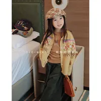 【熙熙可可】2025儿童童装秋冬针织时尚百搭毛衣开衫外套 MY2547